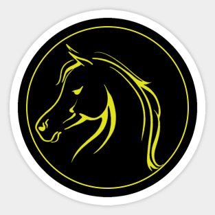 horse lover Sticker